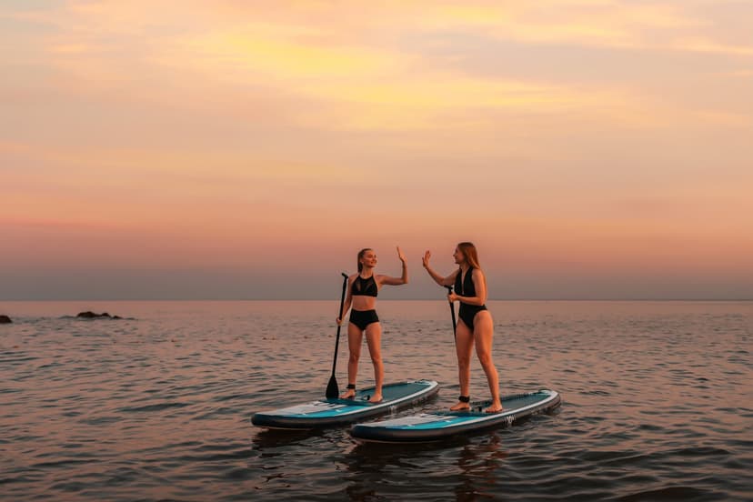 Stand Up Paddle o Zachodzie Słońca dla Dwojga | Sopot 