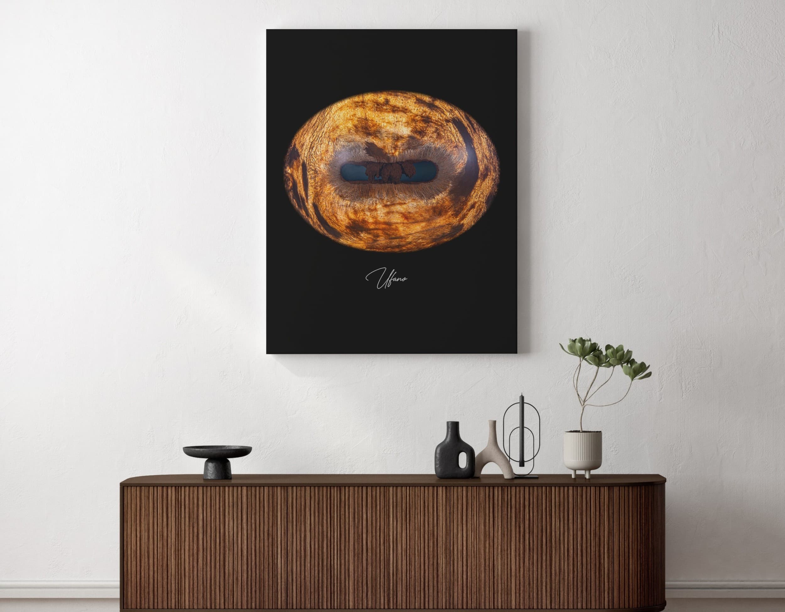 Artystyczne Zdjęcie Tęczówki Oka Twojego Pupila – Format 30x30 cm | Poznań | Wyjątkowy Prezent