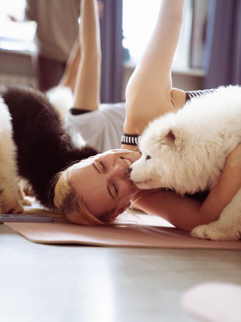 Zajęcia Fitness z Pieskami dla Dwojga (Puppy Joga lub Pilates) | Rzeszów