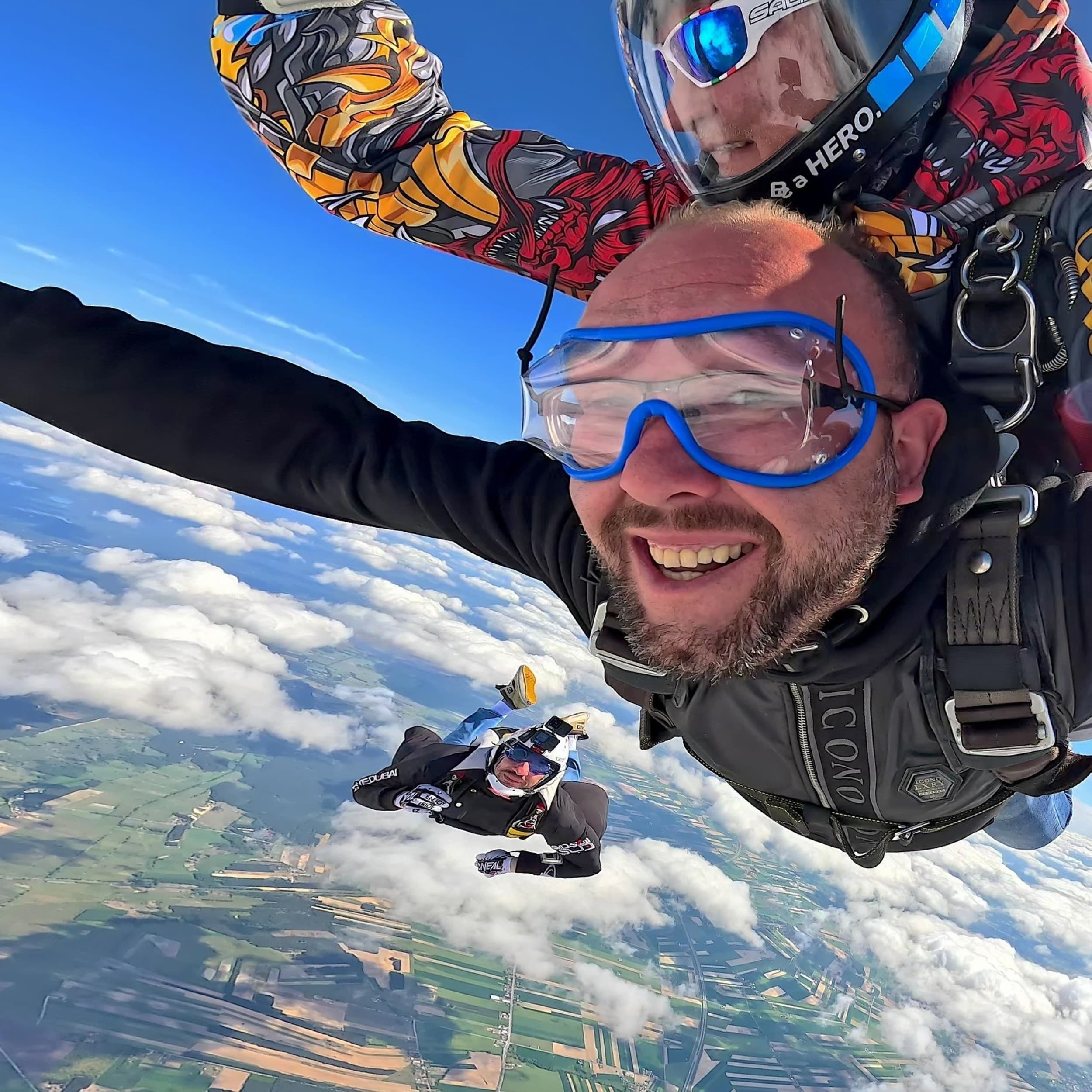 Skok ze Spadochronem z Filmowaniem Selfie | Ostrów Wielkopolski