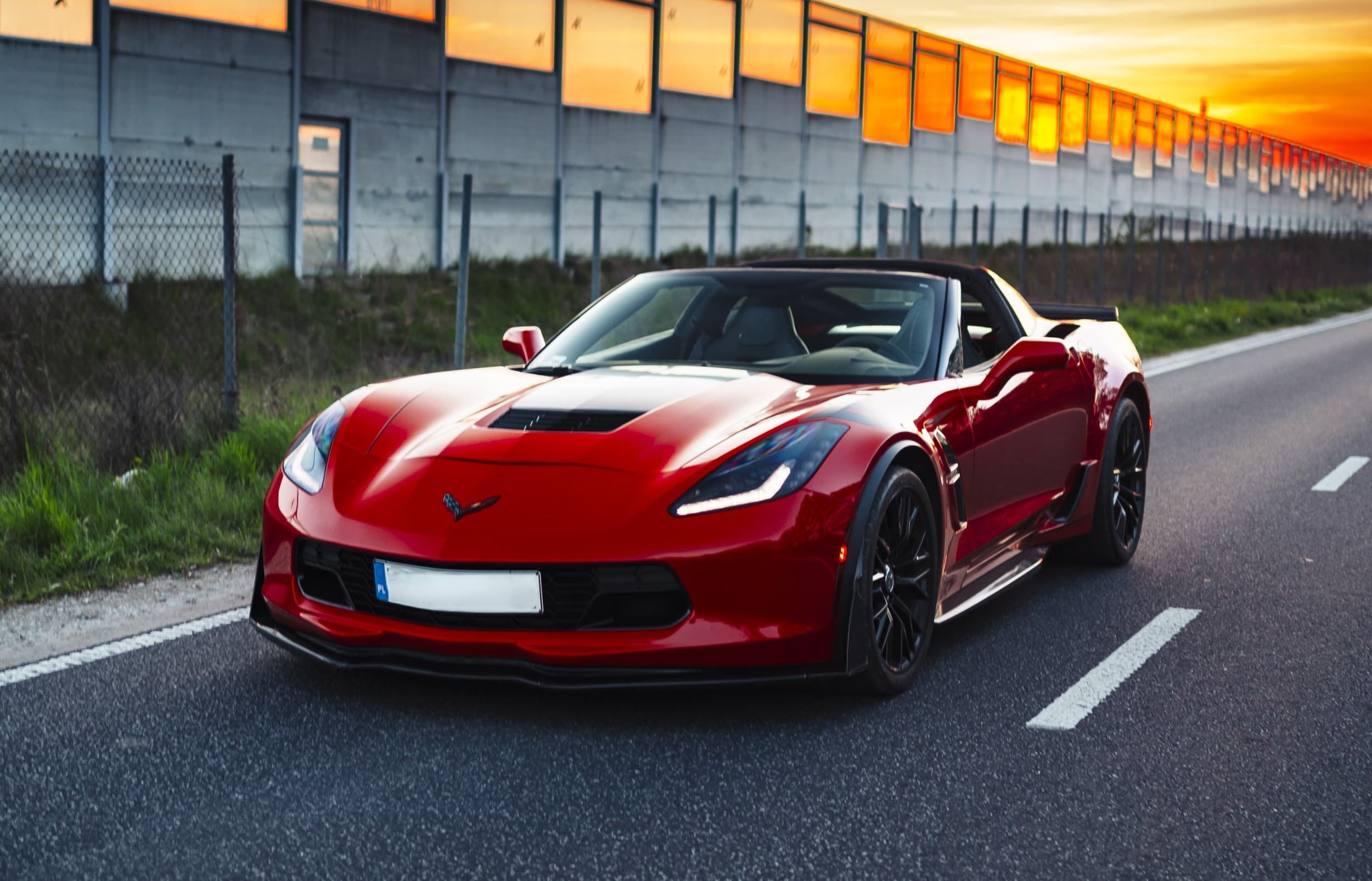 Co-Drive Chevroletem Corvette C7 Ulicami Miasta | Poznań | Wyjątkowy Prezent