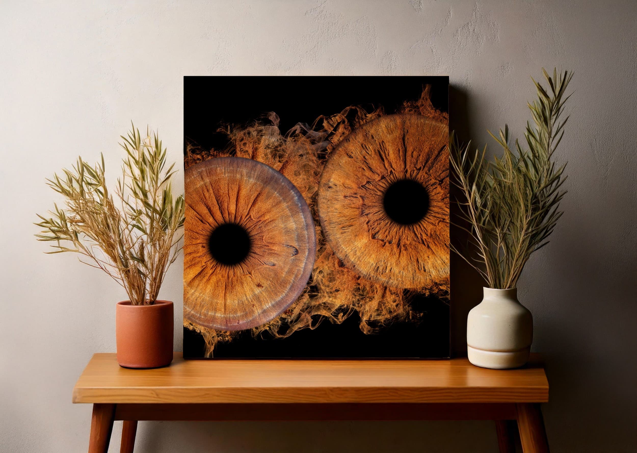 Artystyczne Zdjęcie Tęczówek Oczu dla Dwojga Premium – Format 20x20 cm | Poznań 