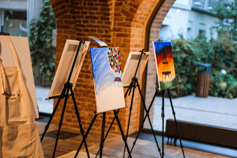 Malowanie przy Winie dla Dwojga | Łódź