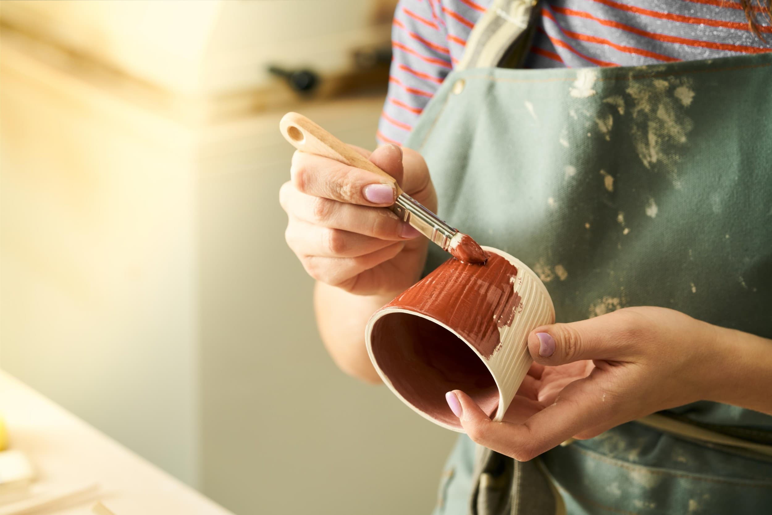 Warsztaty Malowania Ceramicznych Kubków dla Dwojga (650 ml) | Gdańsk | Wyjątkowy Prezent