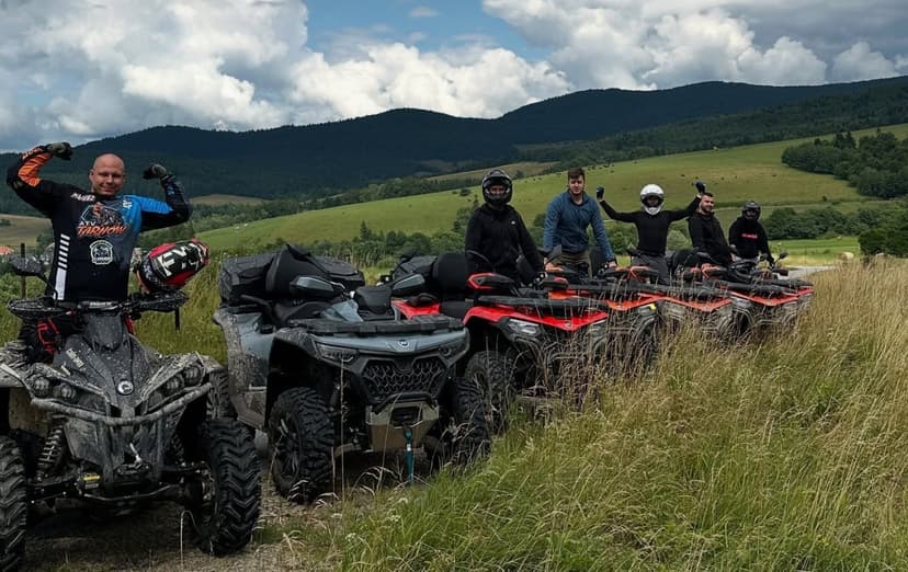 Jazda Quadem w Beskidach (60 minut) | Czyrna 