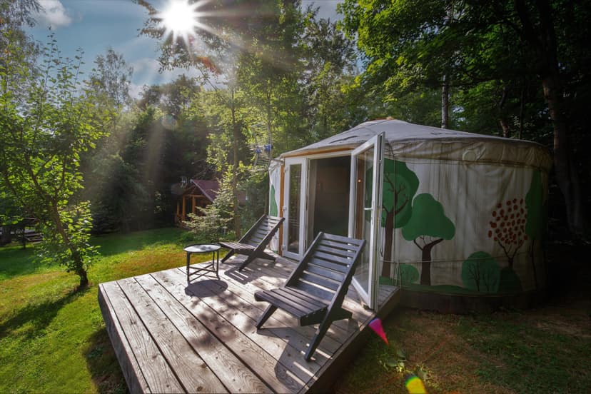 Odprężający Pobyt w Jurcie Mongolskiej w Bieszczadach (2 Noce, 2 Osoby) | Zawadka 