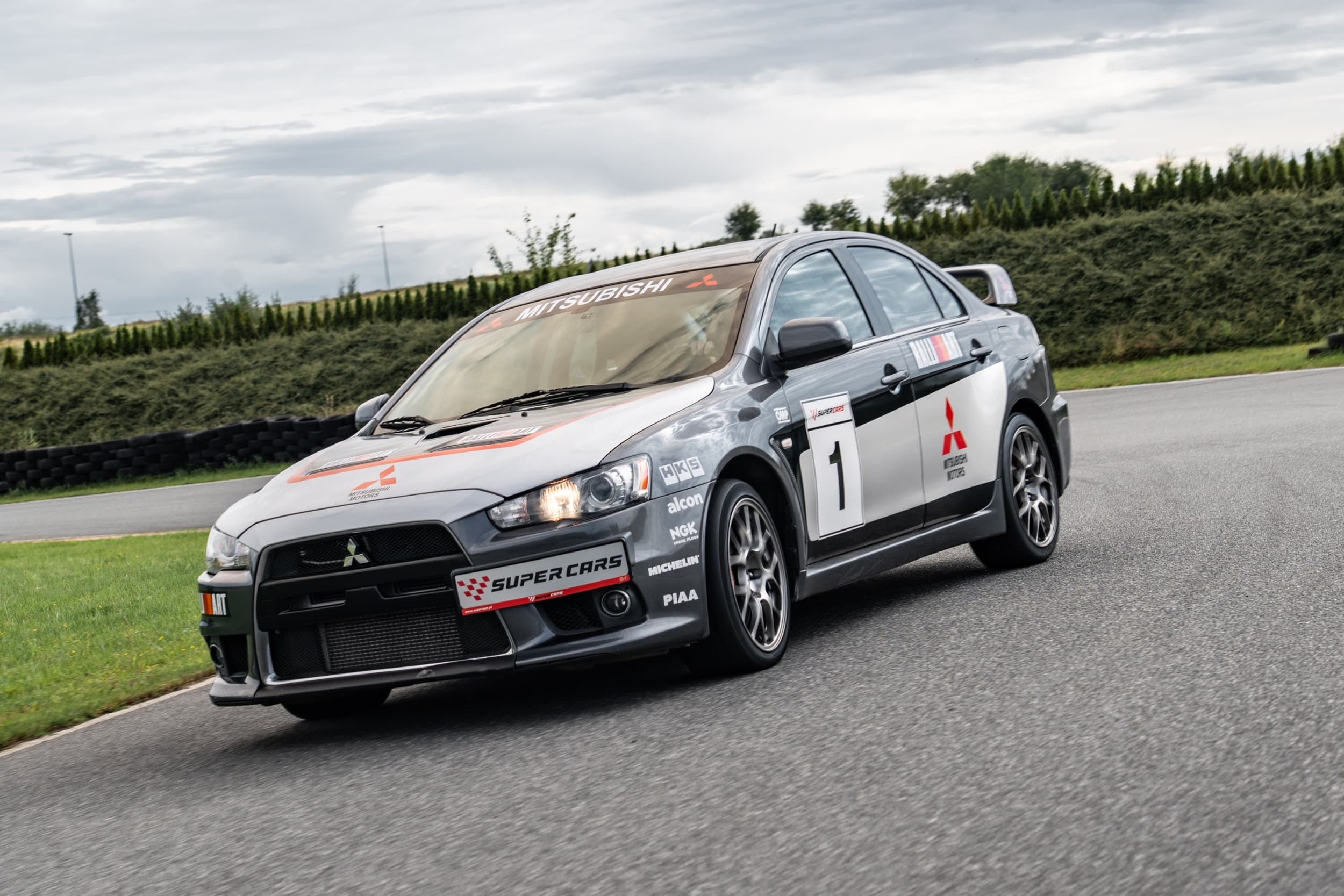 Jazda Mitsubishi Lancer Evo 10 | 2 okrążenia | Tor Główny Poznań