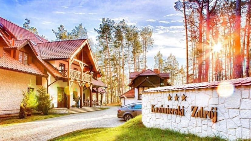 Relaksujący Pobyt dla Seniorów (2 Noce, 2 Osoby) | Hotel Kazimierski Zdrój | Janowiec