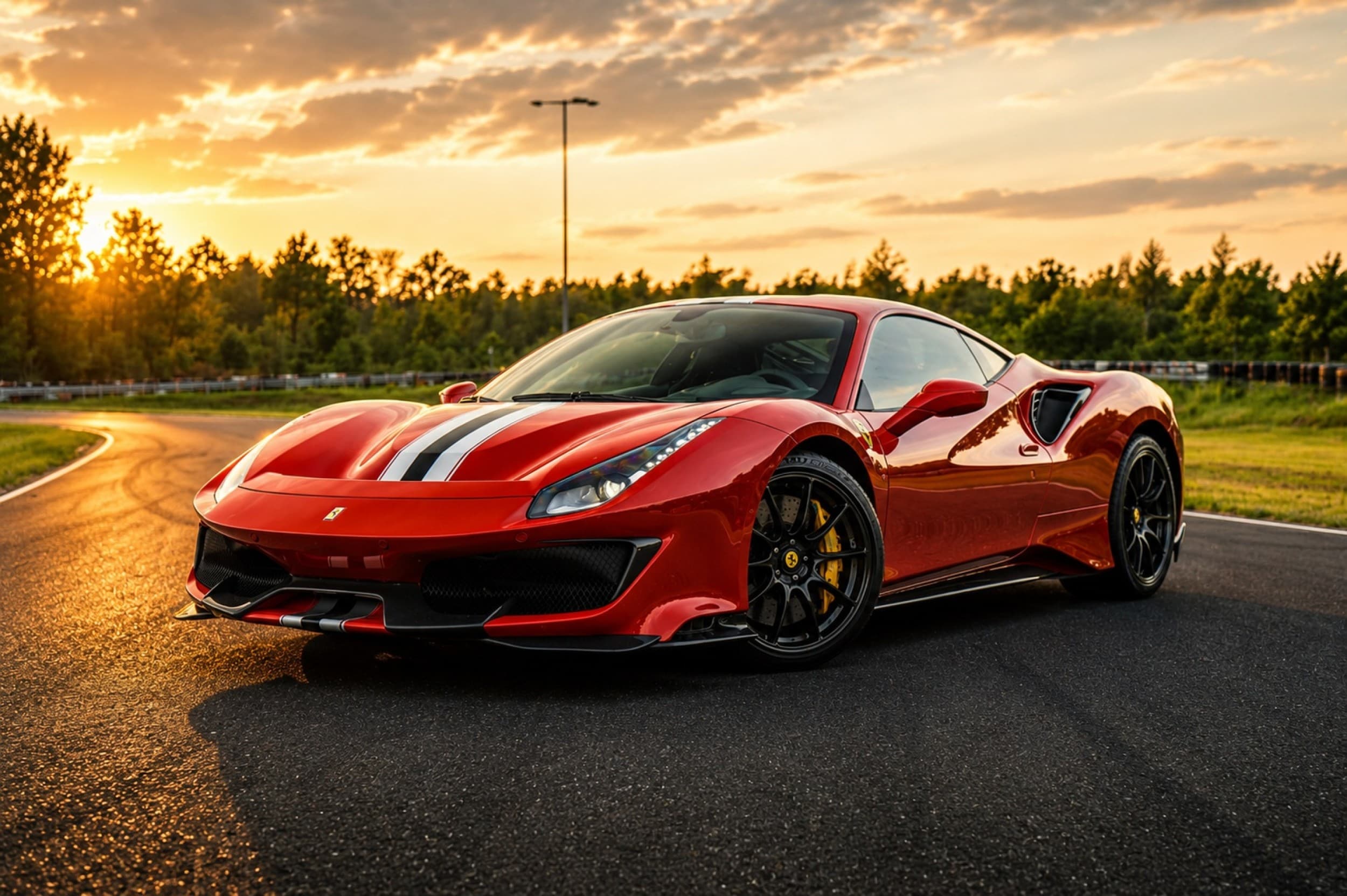 Jazda Ferrari 488 Pista | 1 okrążenie | Tor Główny Poznań