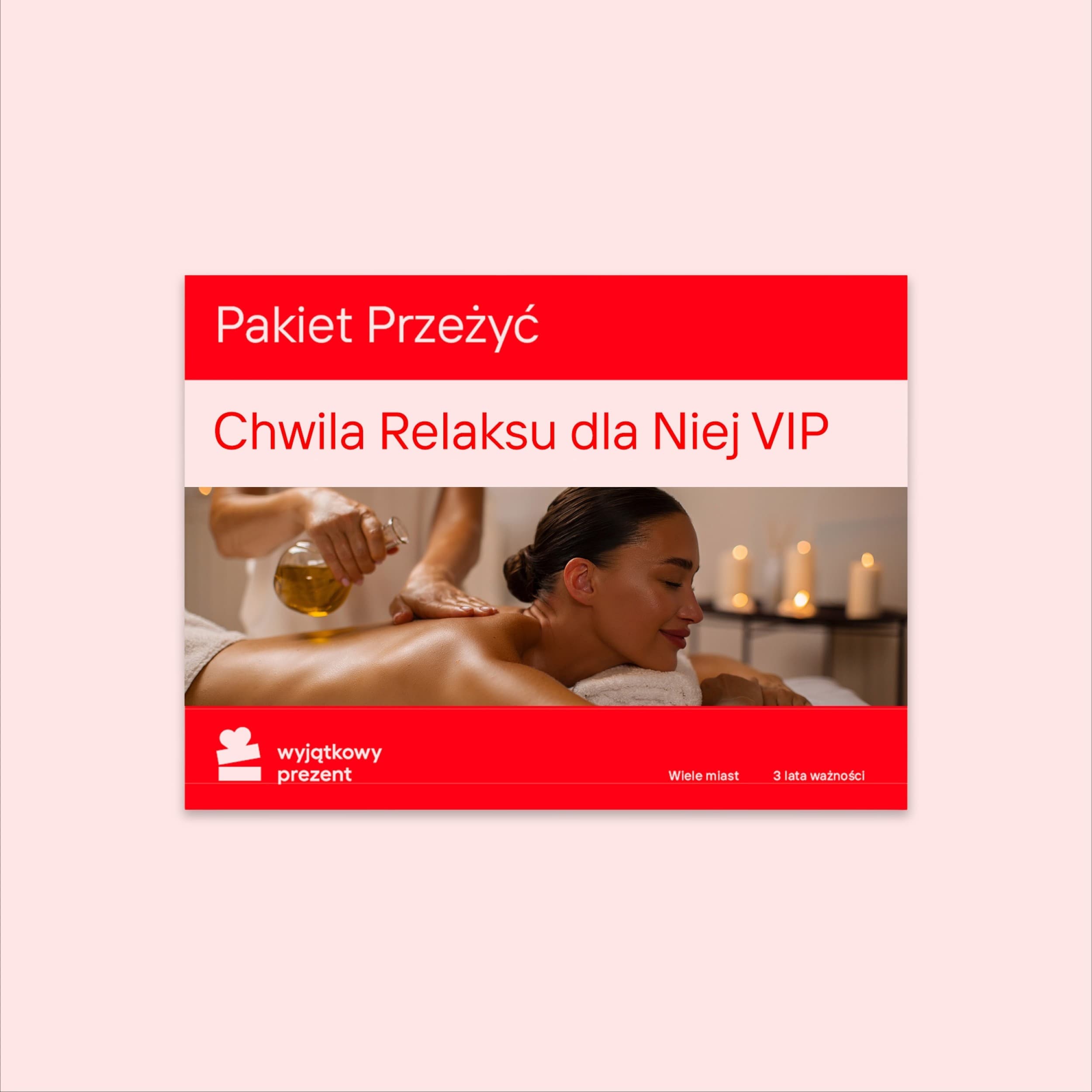 Pakiet Przeżyć “Chwila Relaksu dla Niej VIP”