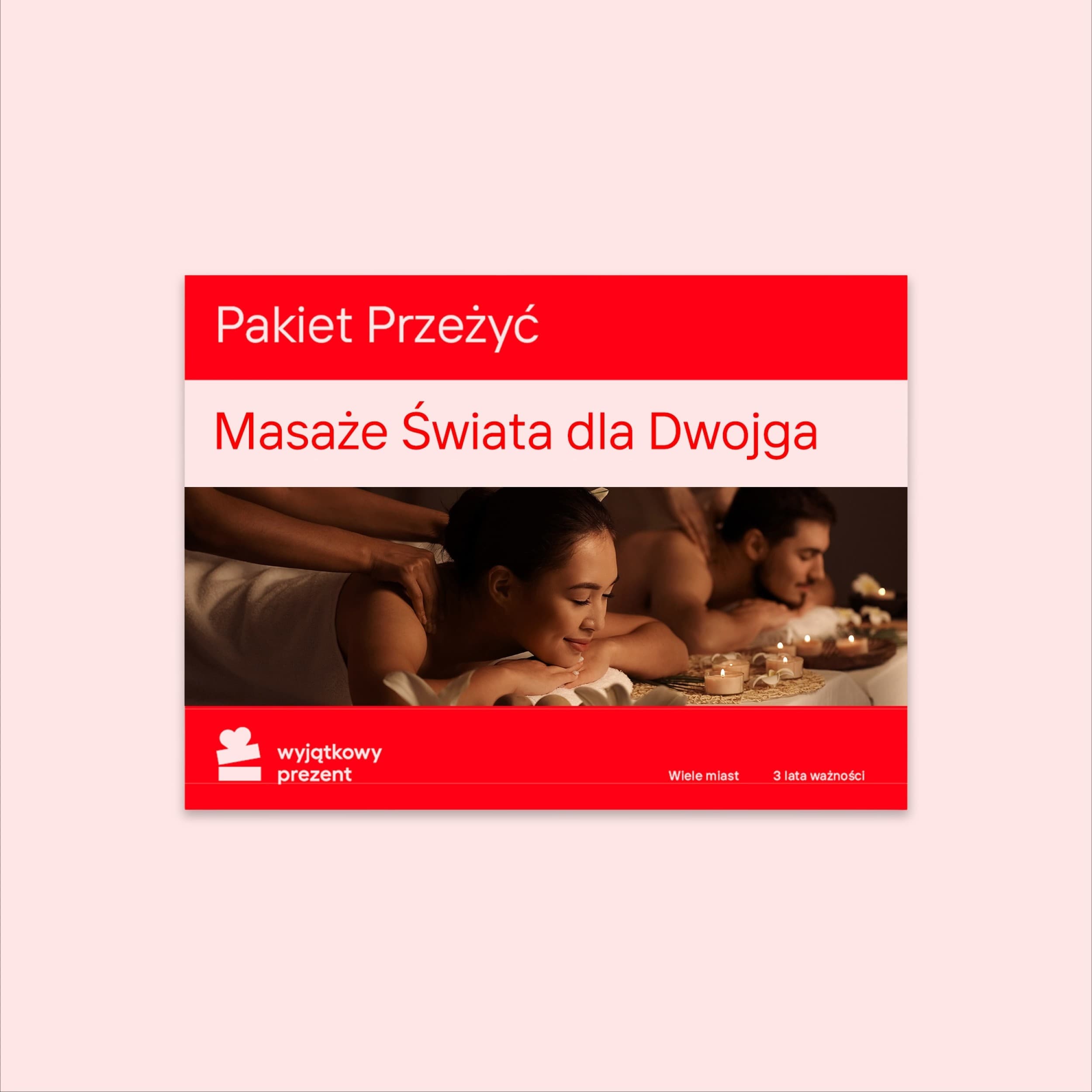 Pakiet Przeżyć "Masaże Świata dla Dwojga"