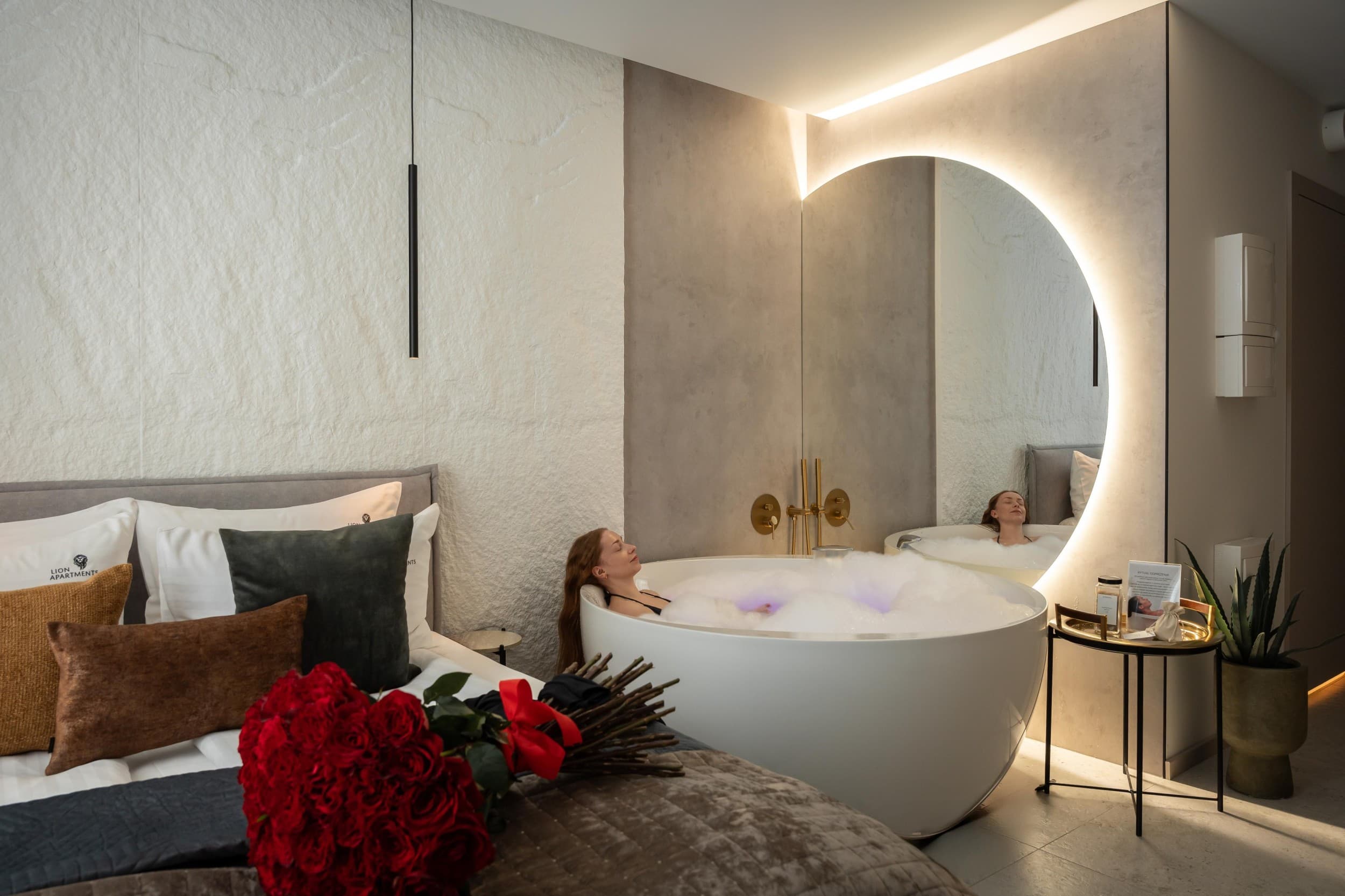 Odprężający Pobyt w Apartamencie z Jacuzzi (2 Noce, 2 Osoby) | Lion Apartments | Gdańsk