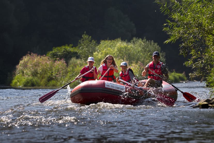 Rodzinny Spływ Pontonowy Przełomem Bardzkim | Wrocław (okolice)