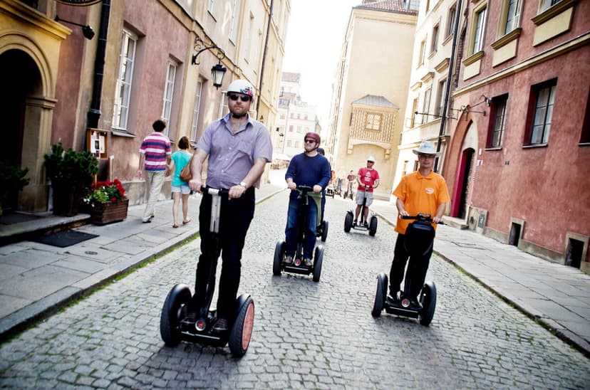 Ekskluzywna Wycieczka Segwayem po Warszawie dla Dwojga