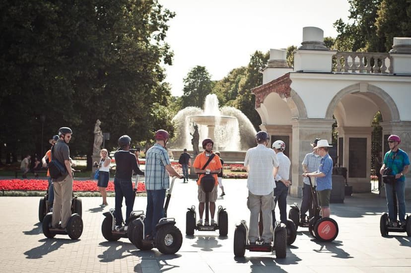 Wycieczka Segwayem po Warszawie dla Trzech Osób