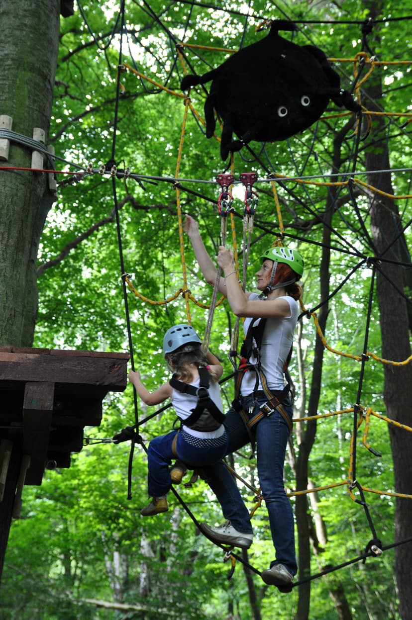 Podwójna Zabawa dla Dzieci w Parku Linowym | Poznań