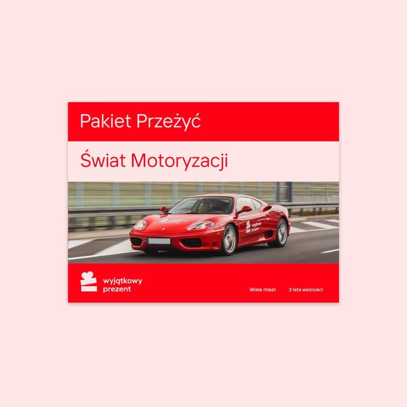Pakiet Przeżyć "Świat Motoryzacji"