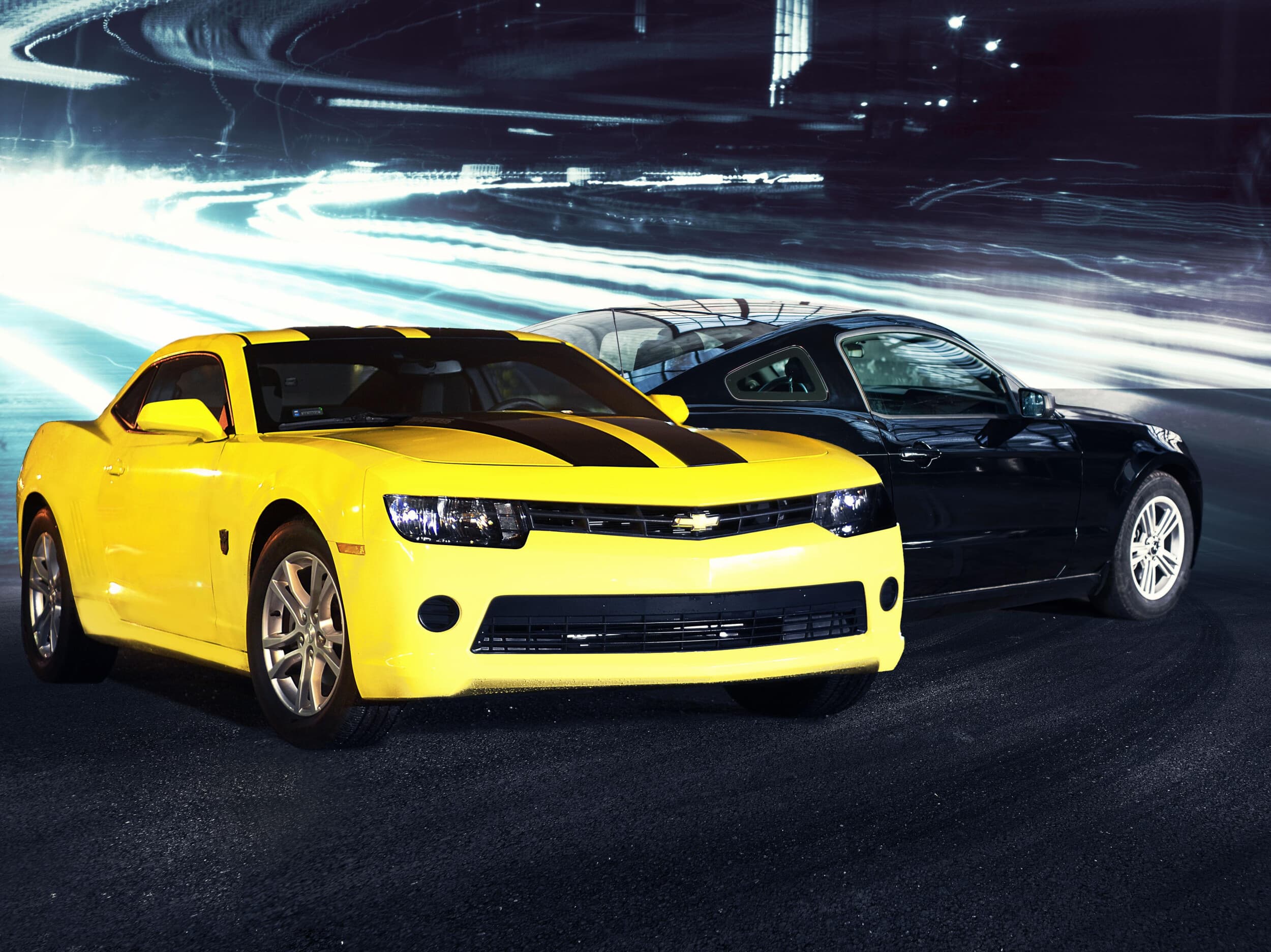 Amerykański Pojedynek Chevrolet Camaro vs Ford Mustang (2 okrążenia) | Tor Główny | Wyjątkowy Prezent
