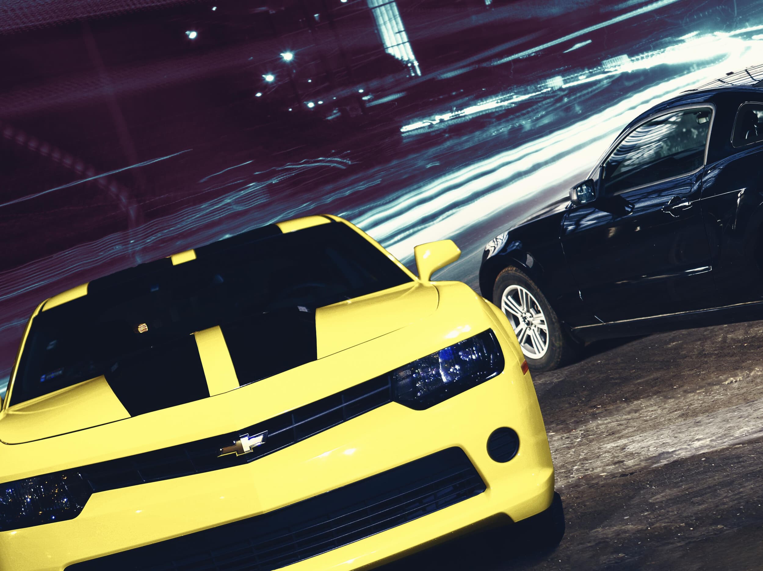 Amerykański Pojedynek Chevrolet Camaro vs Ford Mustang (4 okrążenia) | Tor Główny