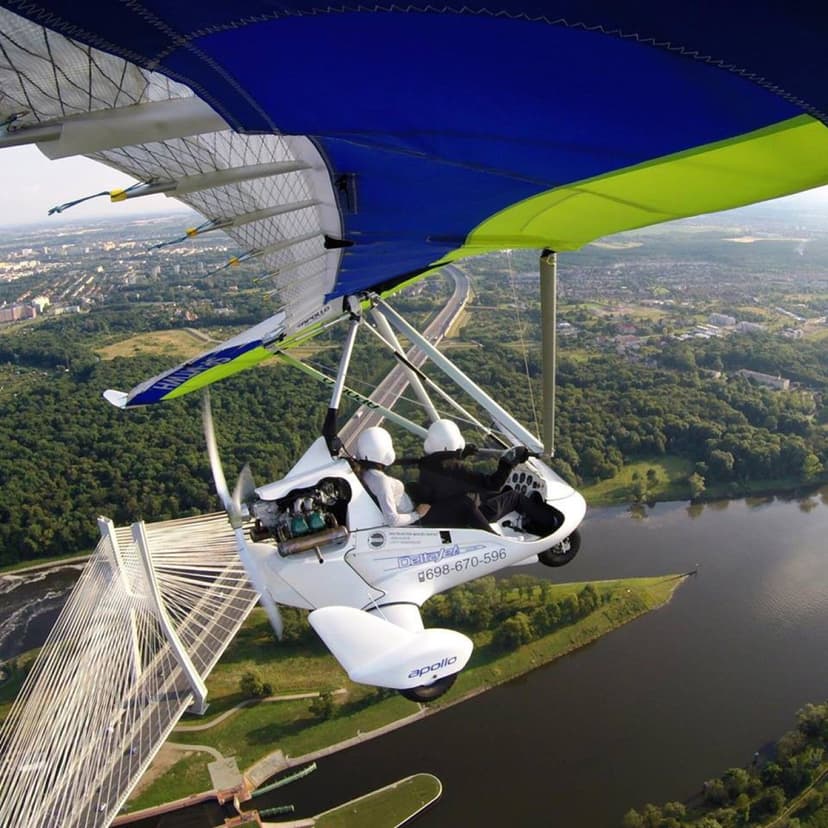 Lot Motolotnią z Filmowaniem (60 min) | Wrocław (okolice)