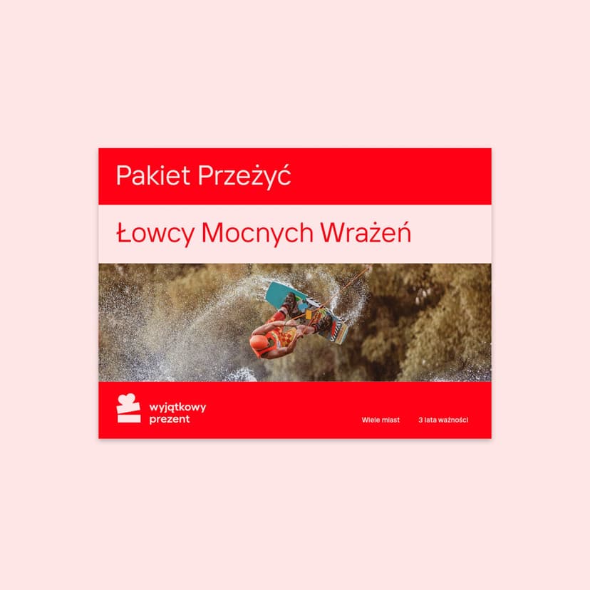 Pakiet Przeżyć "Łowcy Mocnych Wrażeń"