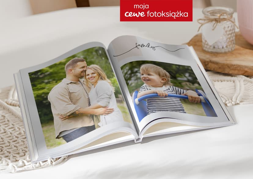 CEWE FOTOKSIĄŻKA A4 (Pionowa)