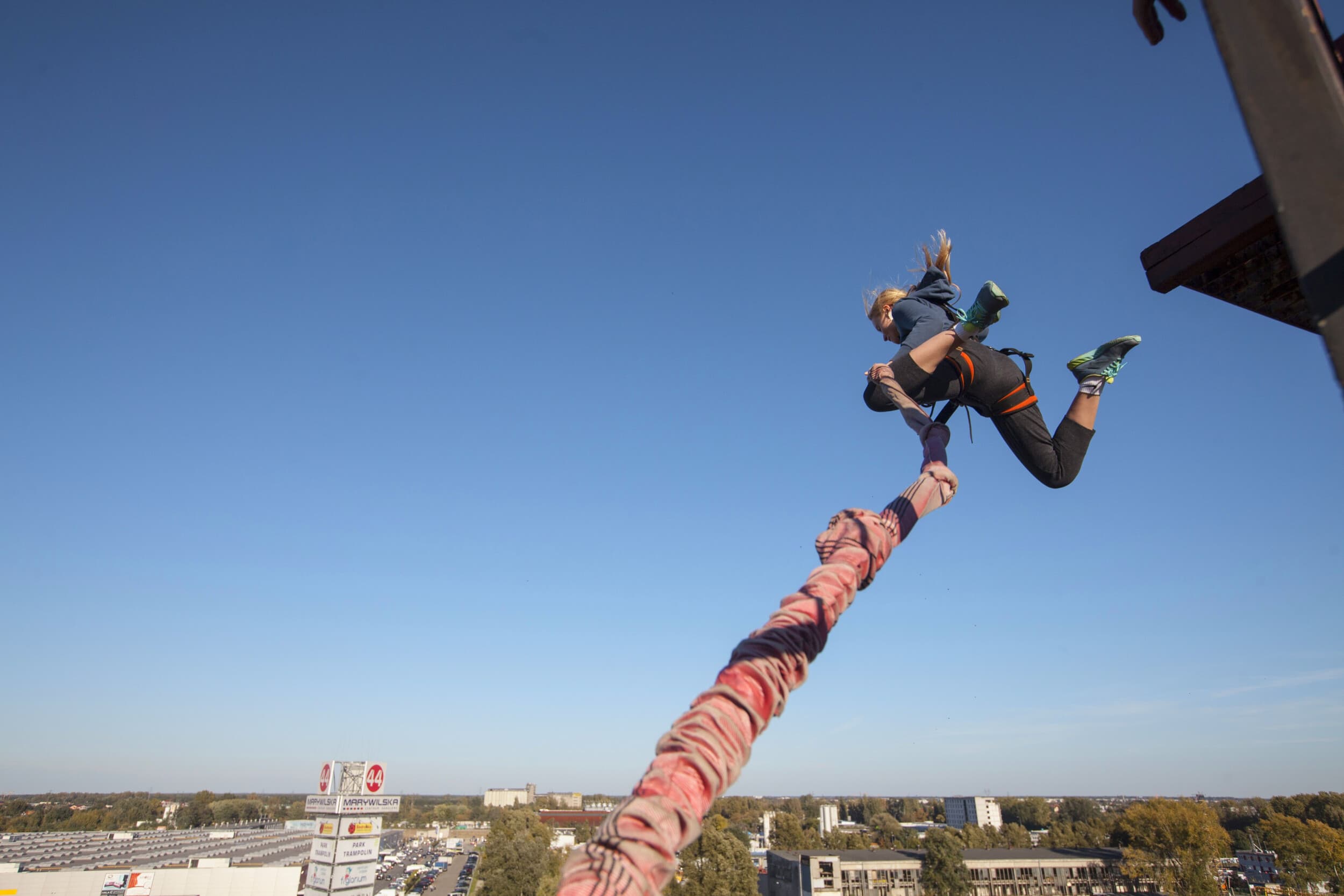 Skok na Linie "DREAM JUMP" | 2Wieże | Warszawa | Wyjątkowy Prezent