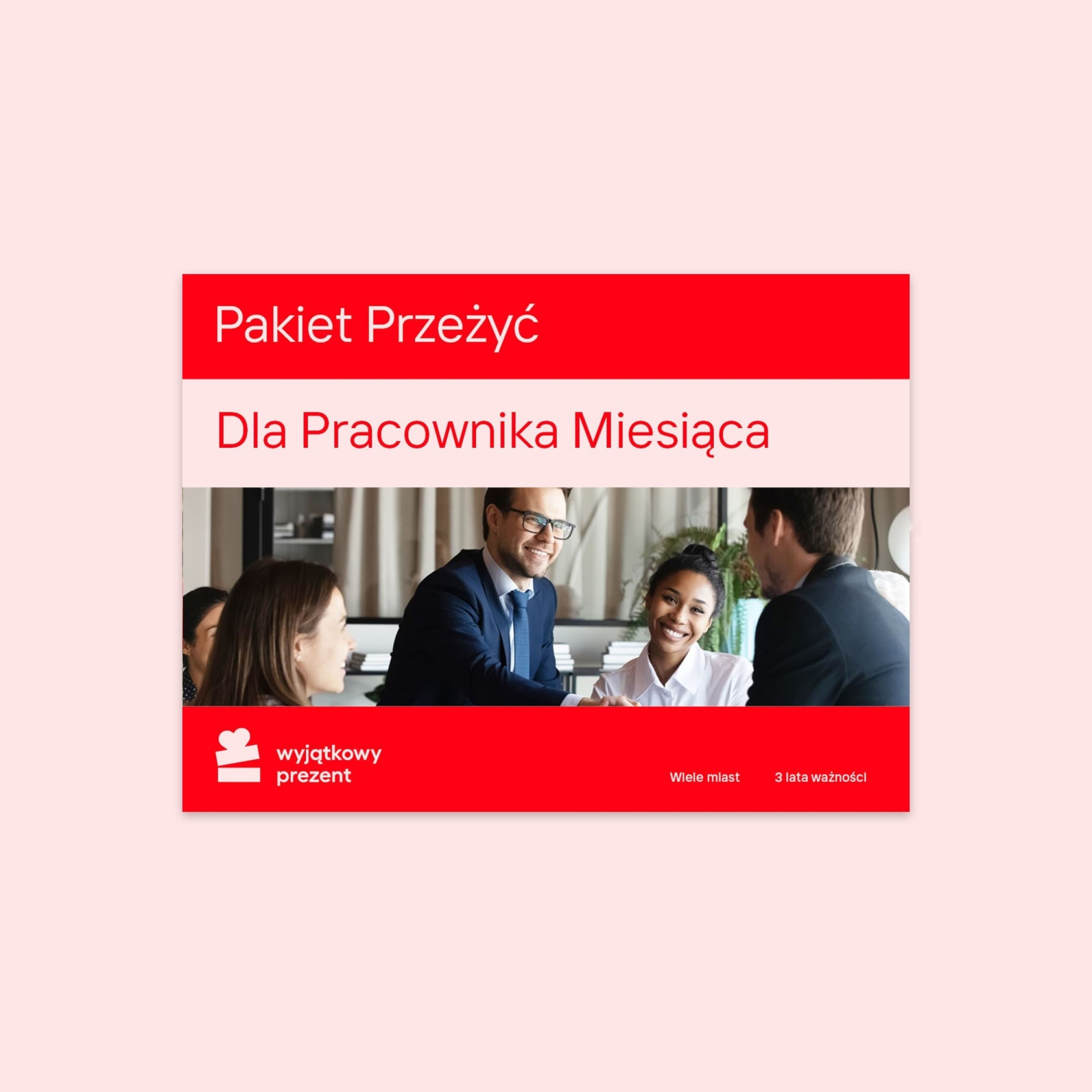 Pakiet Przeżyć "Dla Pracownika Miesiąca" | Wyjątkowy Prezent