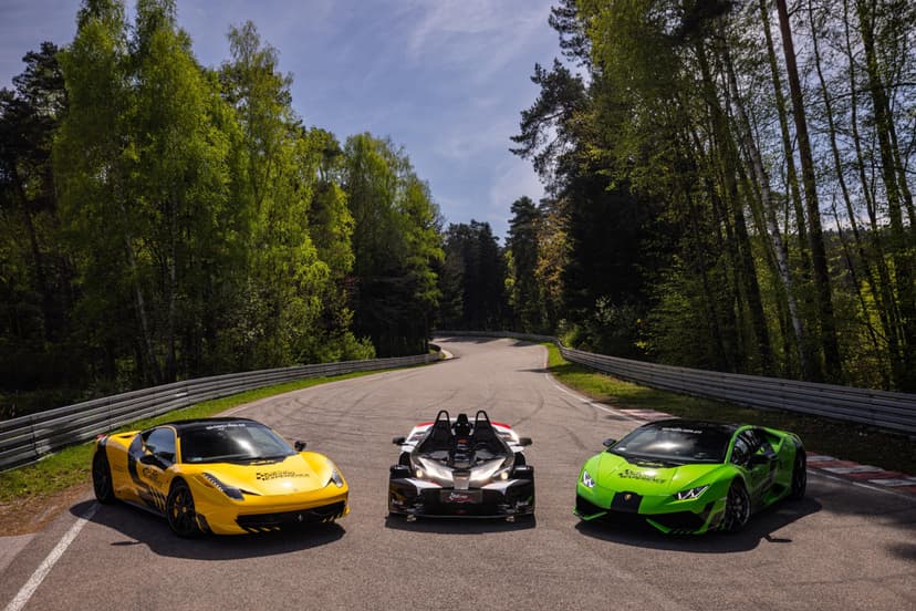Pojedynek Lamborghini Huracán vs. Ferrari Italia vs. KTM X-Bow (9 okrążeń) | Kielce