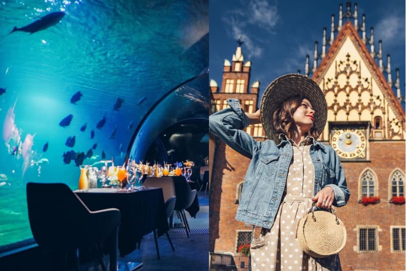 Podwodna Kolacja z Noclegiem dla Dwojga | Wrocław