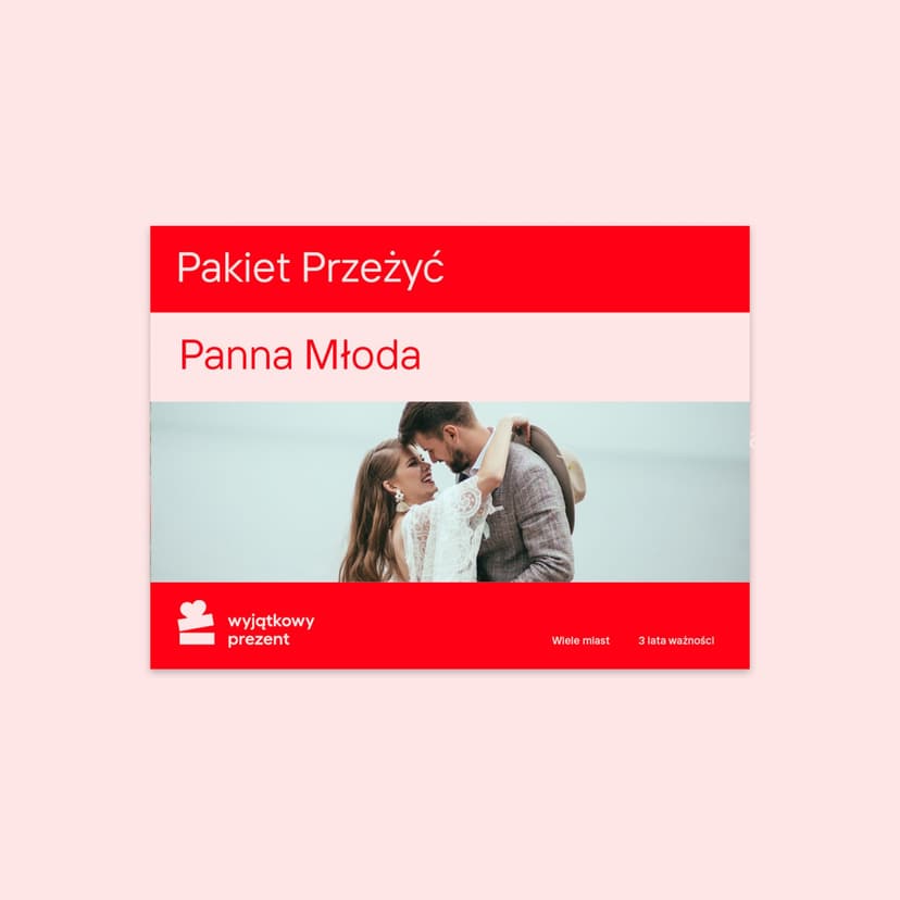 Pakiet Przeżyć "Panna Młoda"