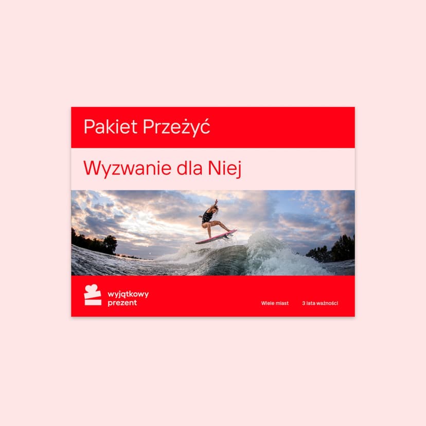 Pakiet Przeżyć "Wyzwanie dla Niej"