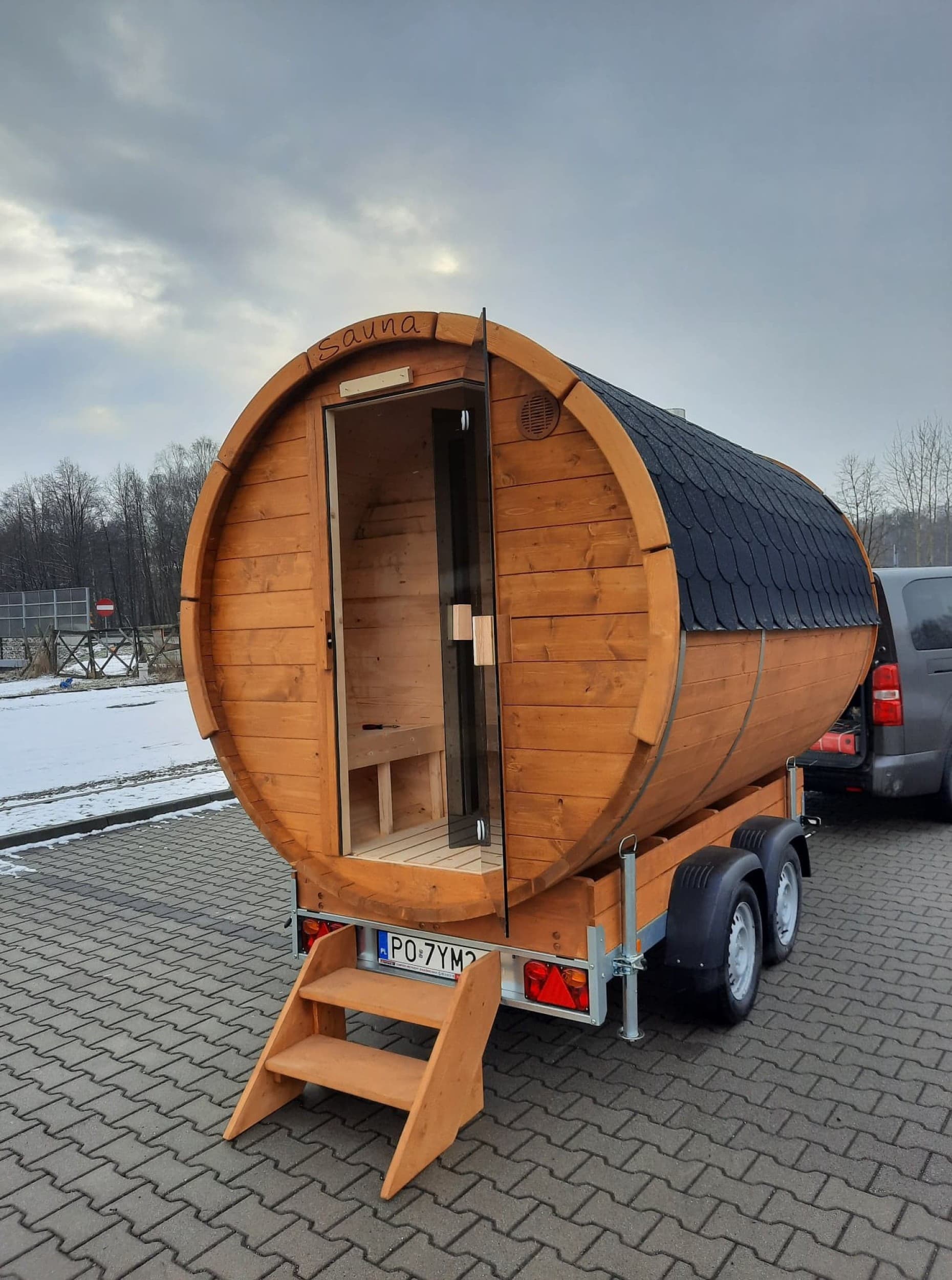 Sauna Sucha na Kołach na Wyłączność (3 godziny) | Poznań | Wyjątkowy Prezent