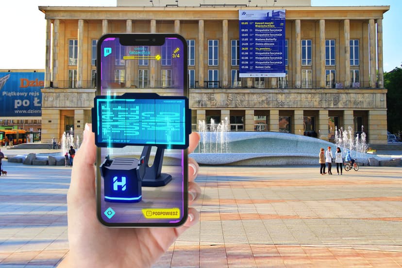 Gra Miejska w Rozszerzonej Rzeczywistości | Wiele Lokalizacji