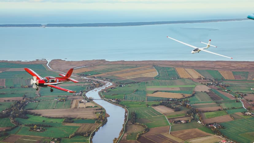Lot Szybowcem za Samolotem | Elbląg