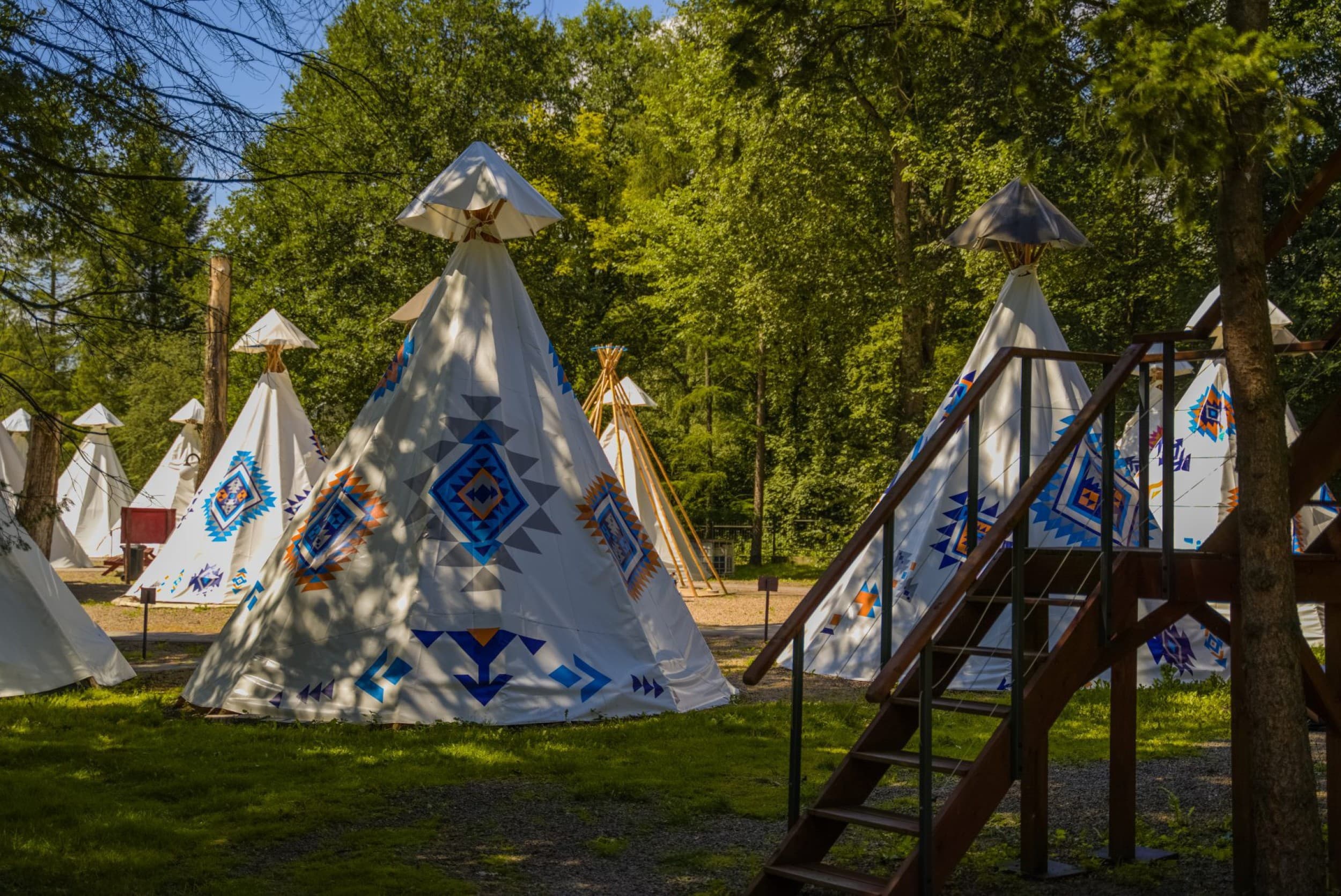 Pobyt w Indiańskim Tipi (1 Noc, 1-4 Osoby) | River Park | Zator | Wyjątkowy Prezent