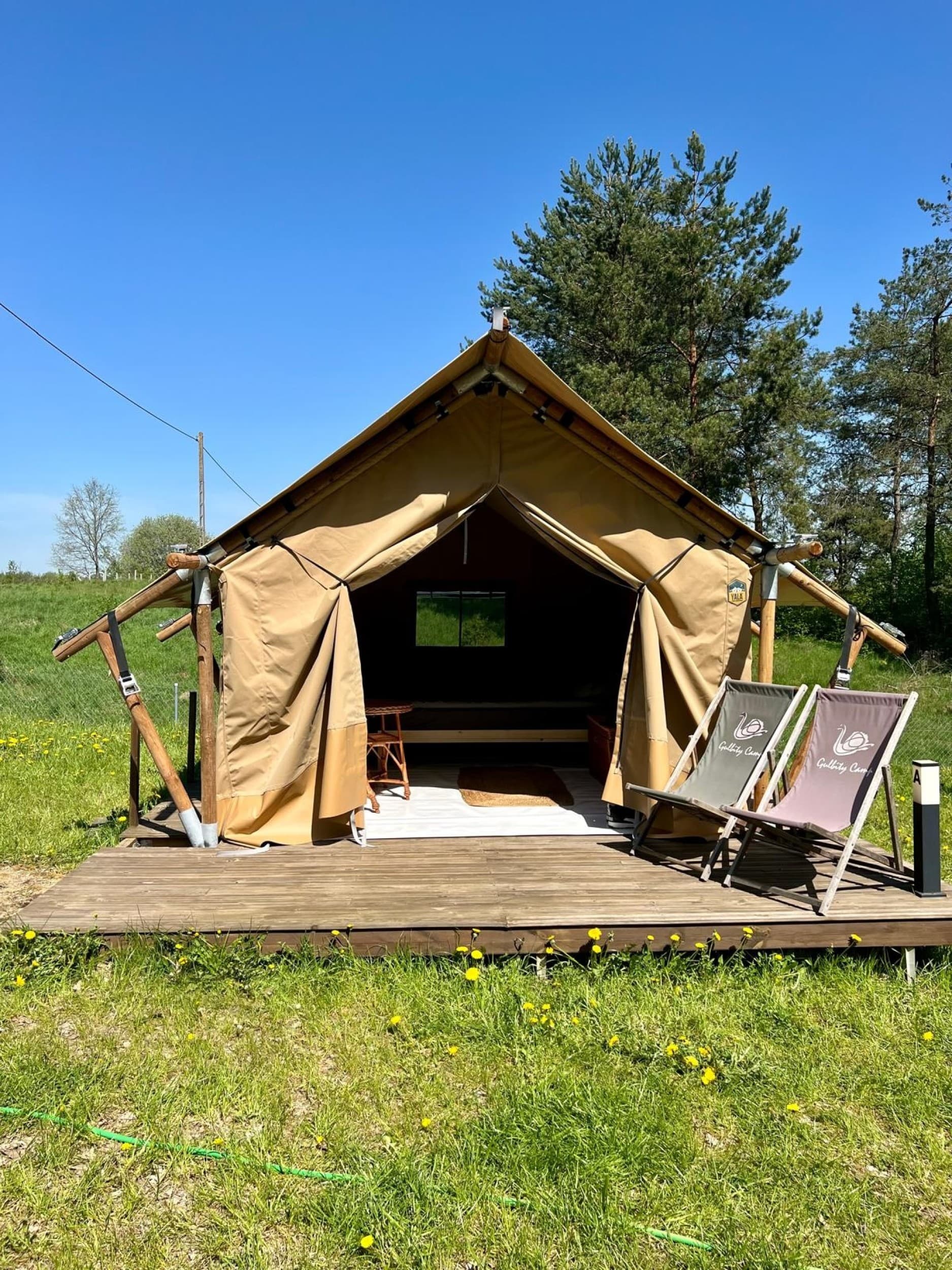 Odprężający Pobyt w Namiocie (2 Noce, 2 Osoby) | Gulbity Camp | Gulbity | Wyjątkowy Prezent