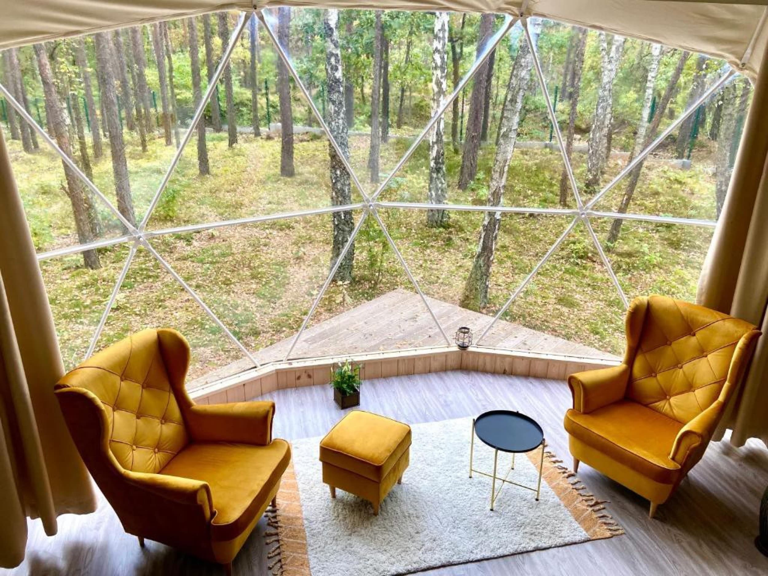 Rekreacyjny Glamping (1 Noc, 1-6 Osób) | Planeta Glamping | Zalesie Górne | Wyjątkowy Prezent