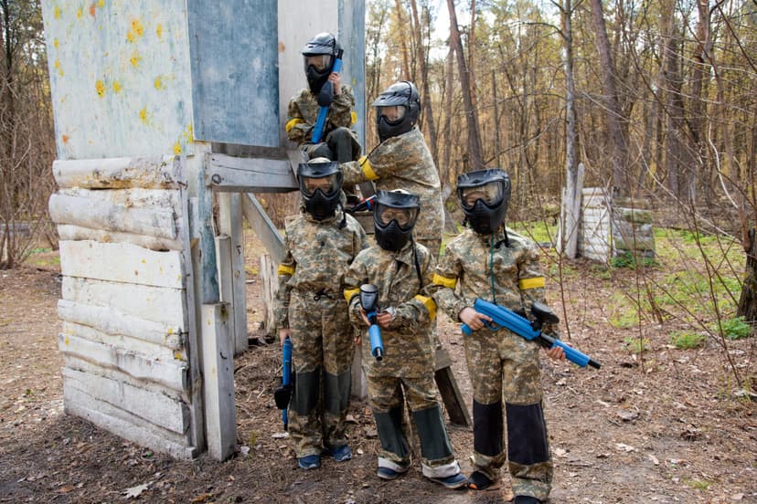 Poznaj Paintball dla Dzieci (4 osoby) | Podstoła