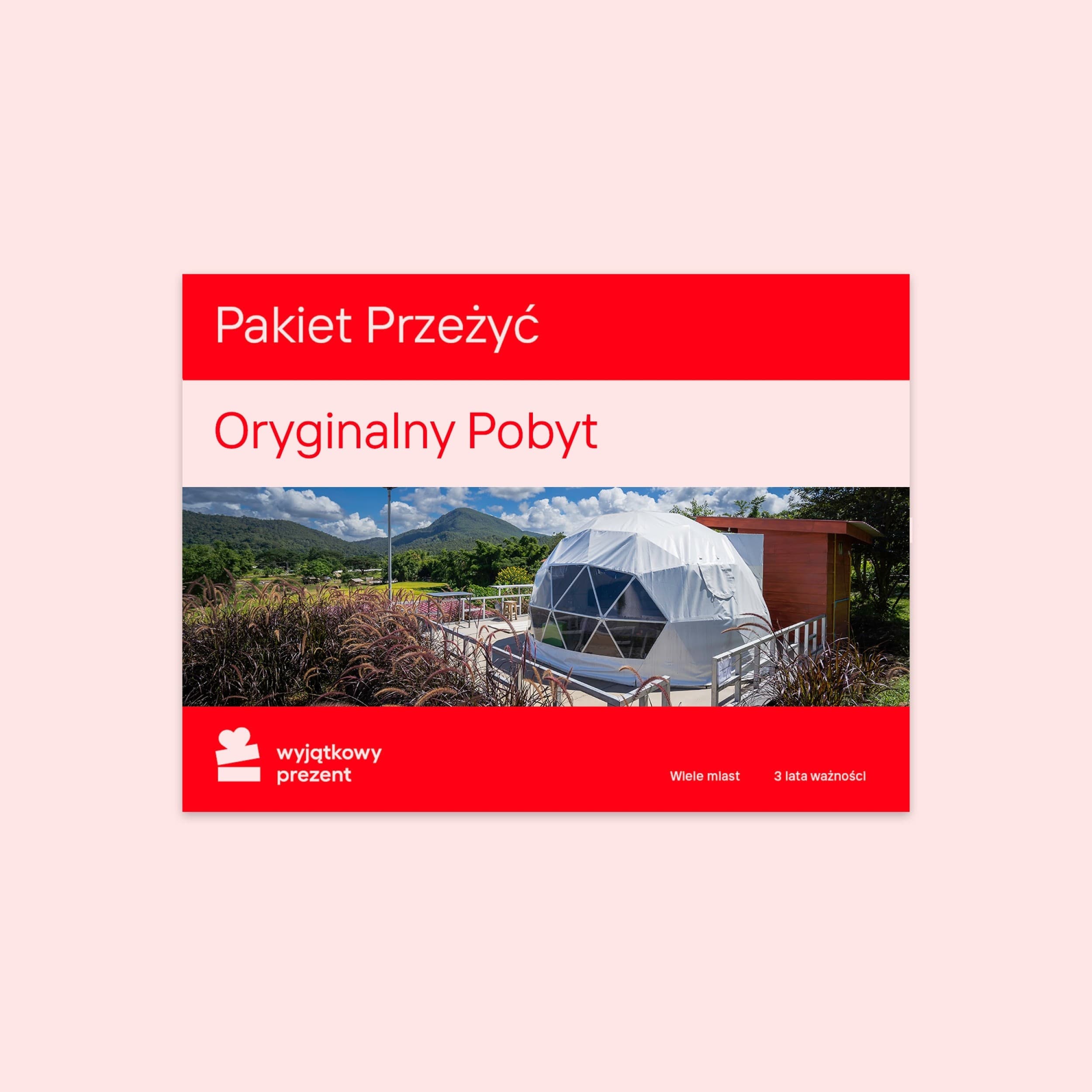 Pakiet Przeżyć "Oryginalny Pobyt"