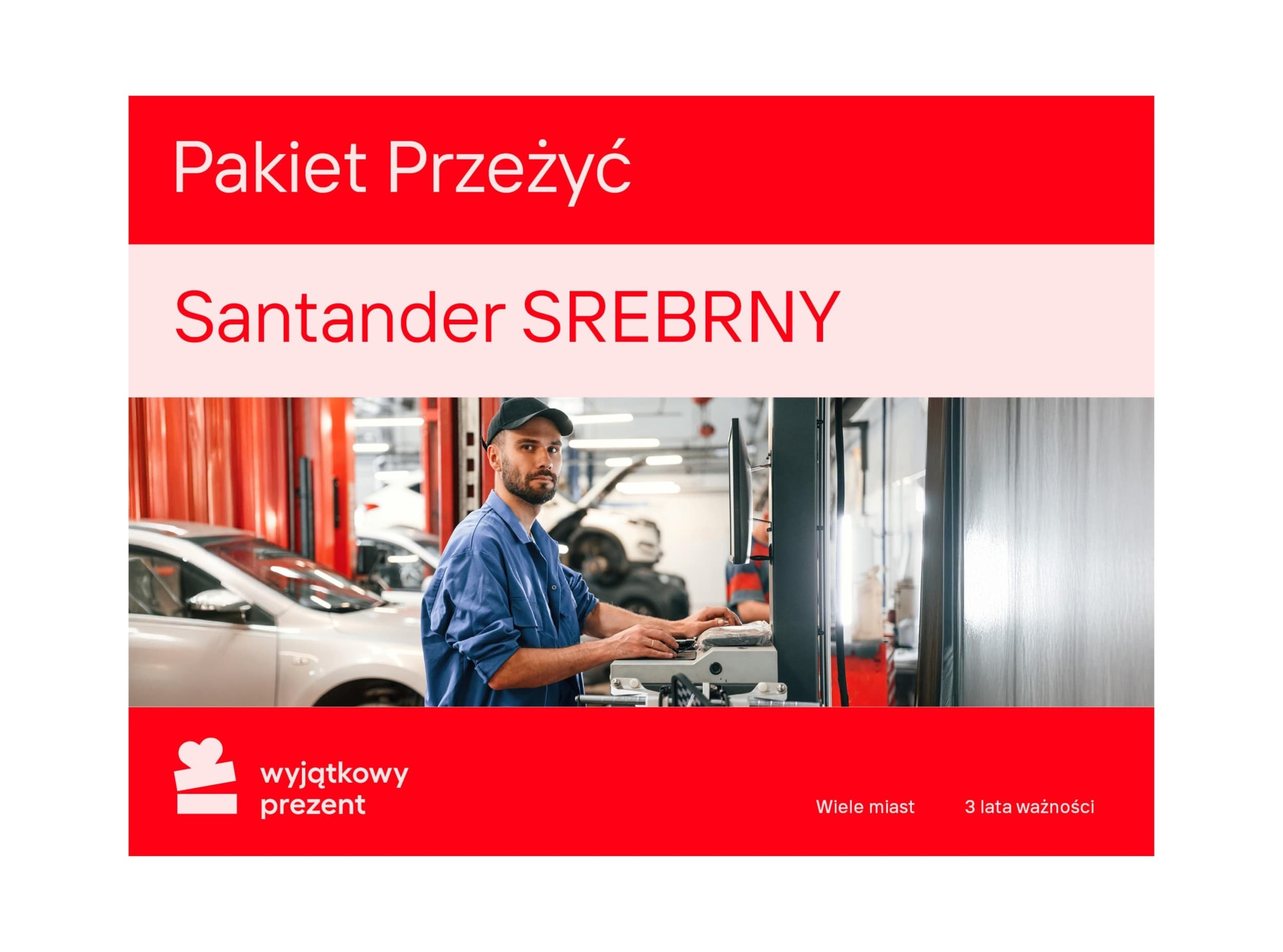 Santander Pakiet SREBRNY | 255,00 zł z Twoim kodem rabatowym