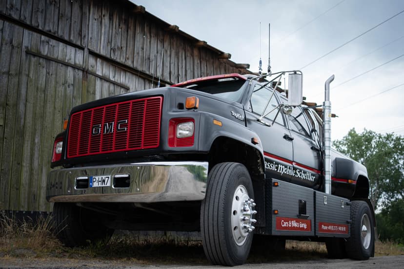 Przejazd Zabytkowym GMC TopKick | Poznań