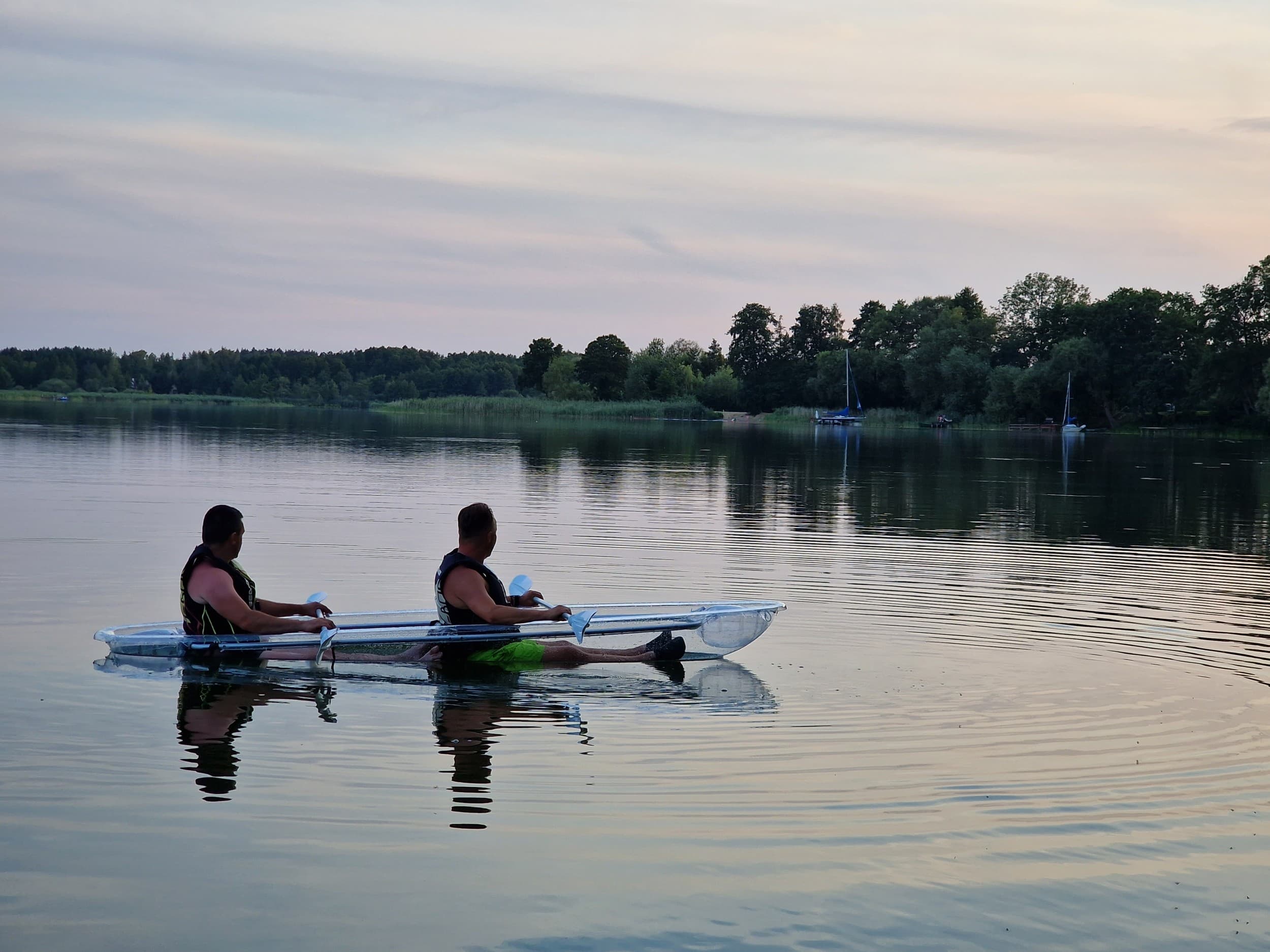 Pływanie Niewidzialnym Kajakiem dla Dwojga (8 godziny) | Potołówek | Wyjątkowy Prezent