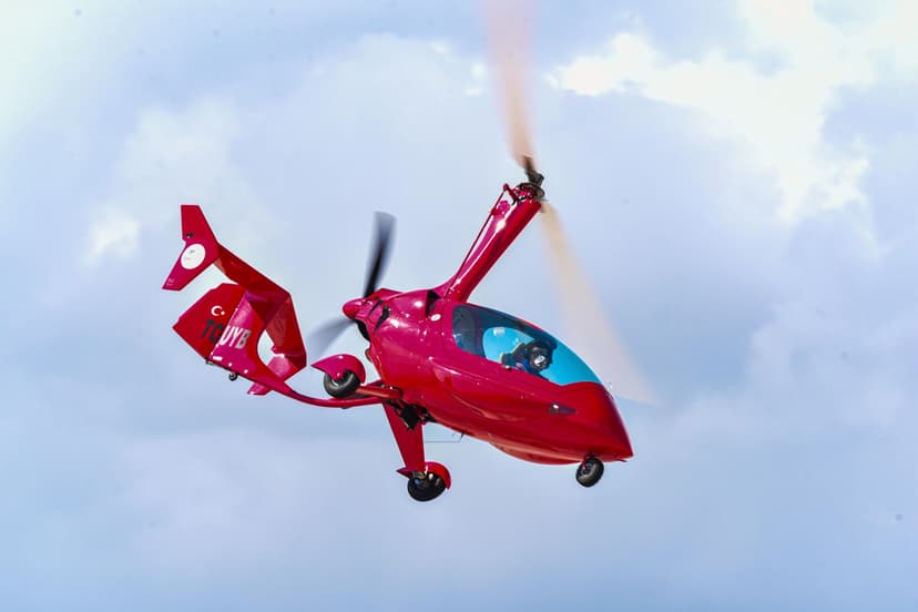 Akrobatyczny Lot Widokowy Wiatrakowcem z Filmowaniem | Gierałtowiczki