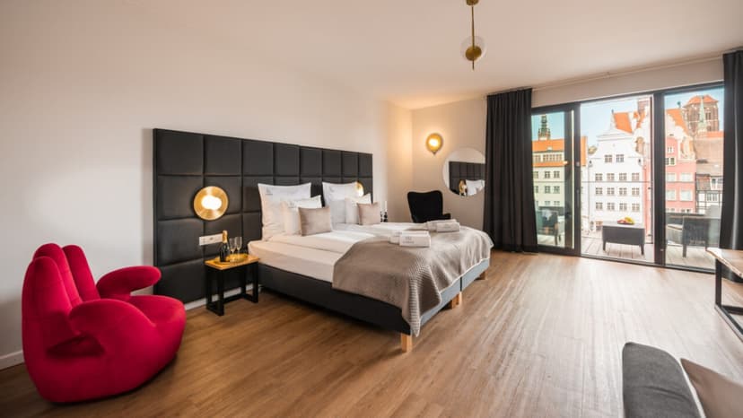 Pobyt w Apartamencie z Widokiem na Motławę (2 noce, 1-6 osób) | Flatbook Apartments | Gdańsk