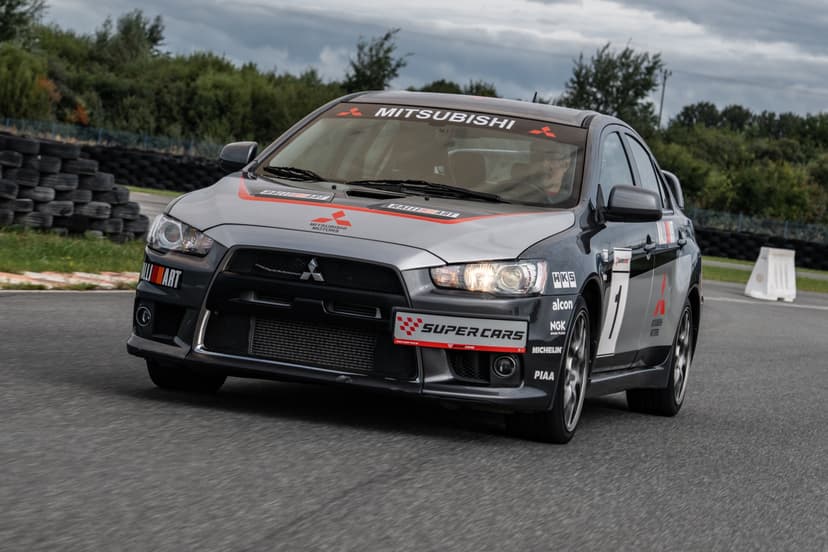 Jazda Mitsubishi Lancer Evo 10 | 2 okrążenia | Tor Główny Poznań