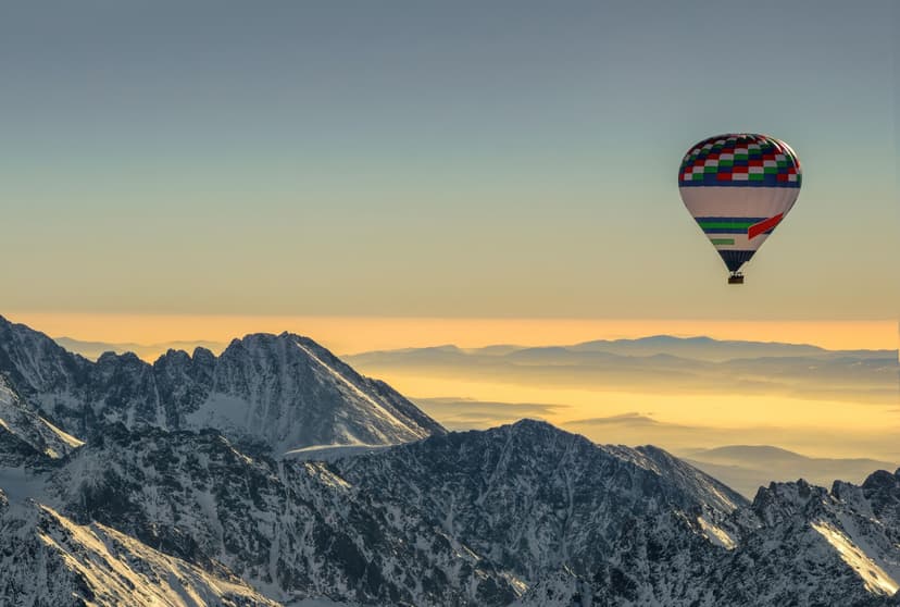 Lot Balonem nad Tatrami dla Dwojga | Zakopane (okolice)