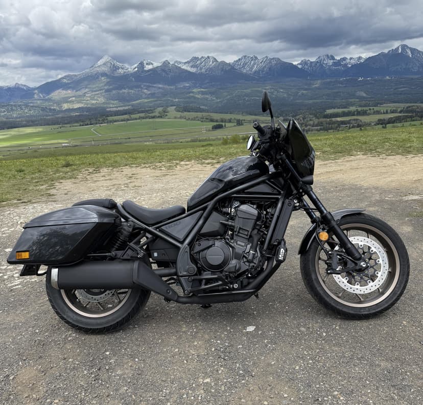 Pięciodniowa Wyprawa Motocyklem Honda Rebel 1100 Touring | Kraków