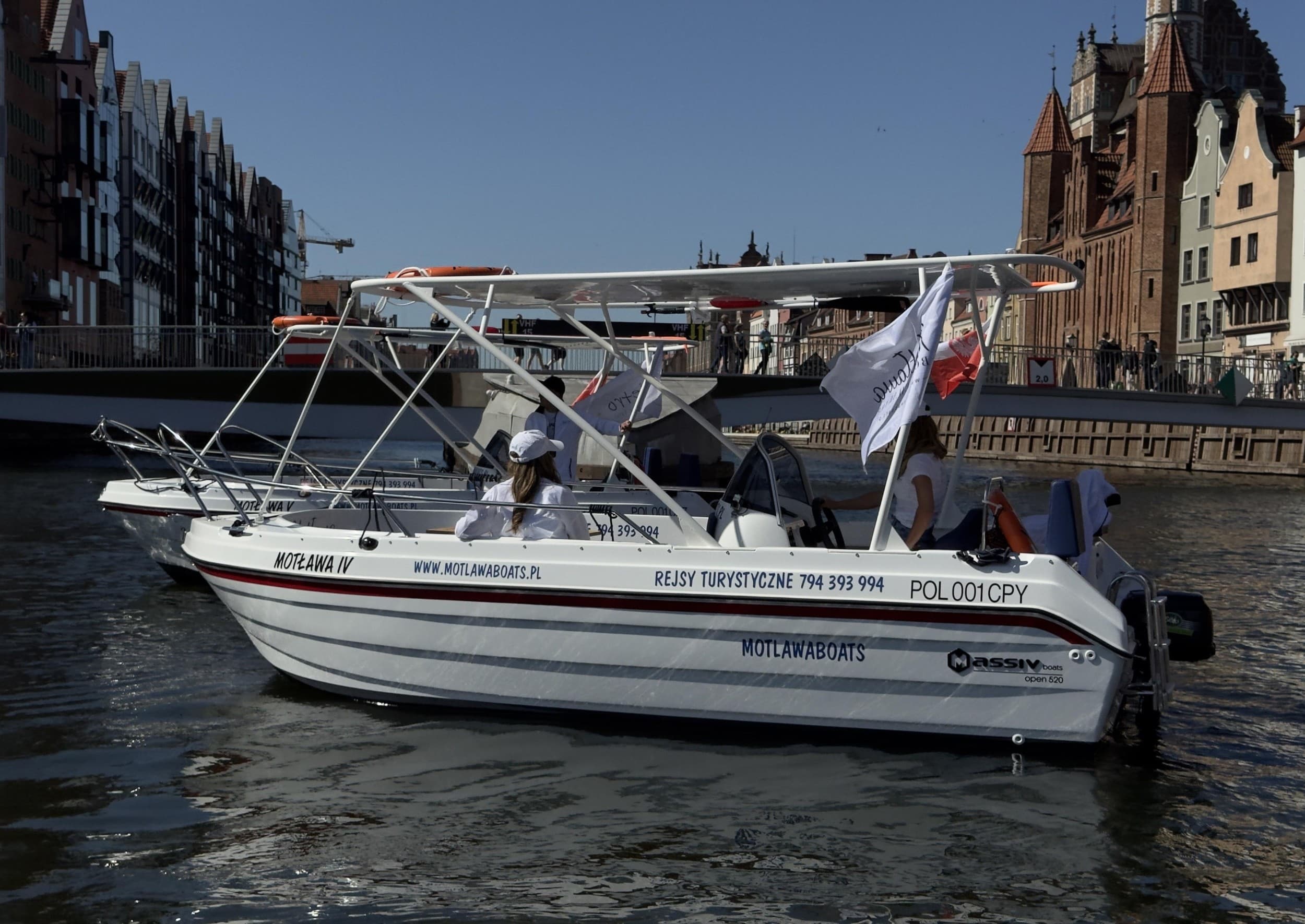 Samodzielny Rejs Łodzią Massiv520 | Gdańsk | Wyjątkowy Prezent