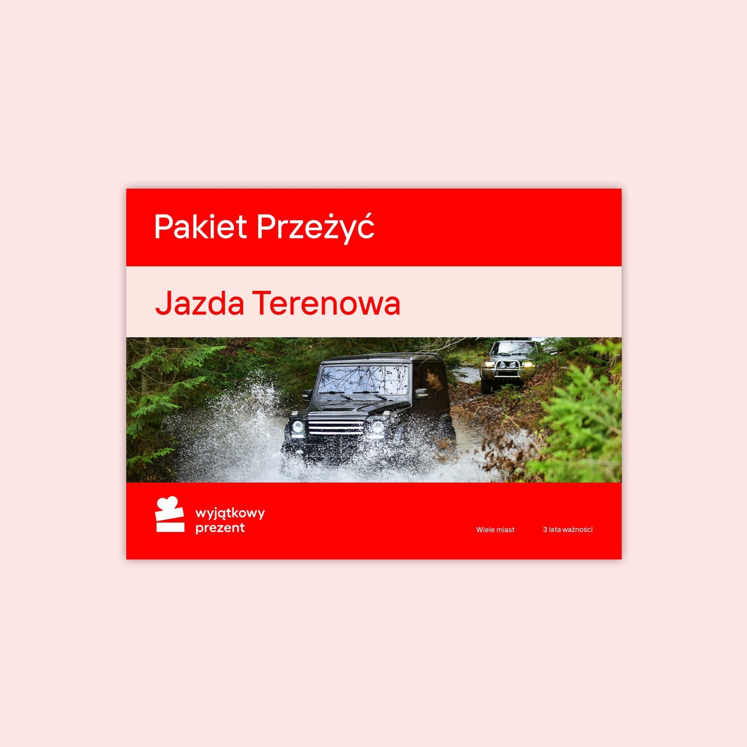 Pakiet Przeżyć “Jazda Terenowa” | Wyjątkowy Prezent
